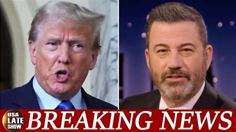 Jimmy Kimmel absolutely NAILS Trump in tearful post